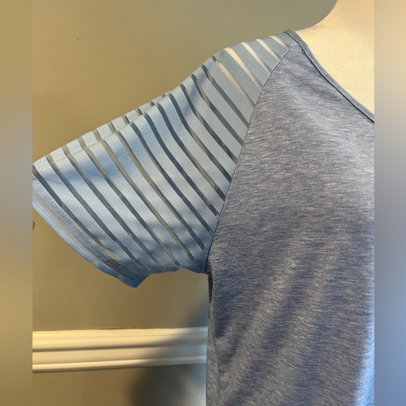 Women's Top - Heather light blue - Size L - Picture 4 of 10